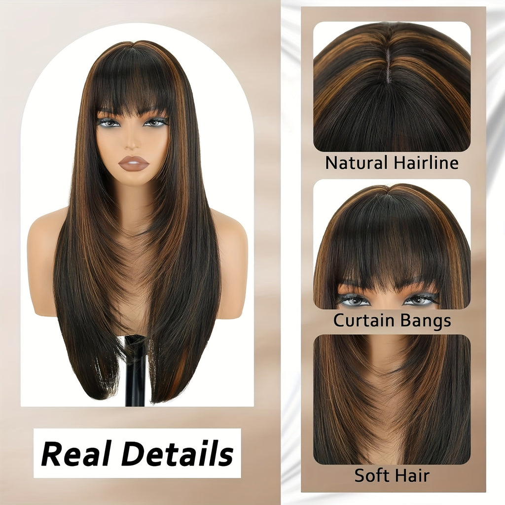 Glueless Black Wig CIVRIE 26\