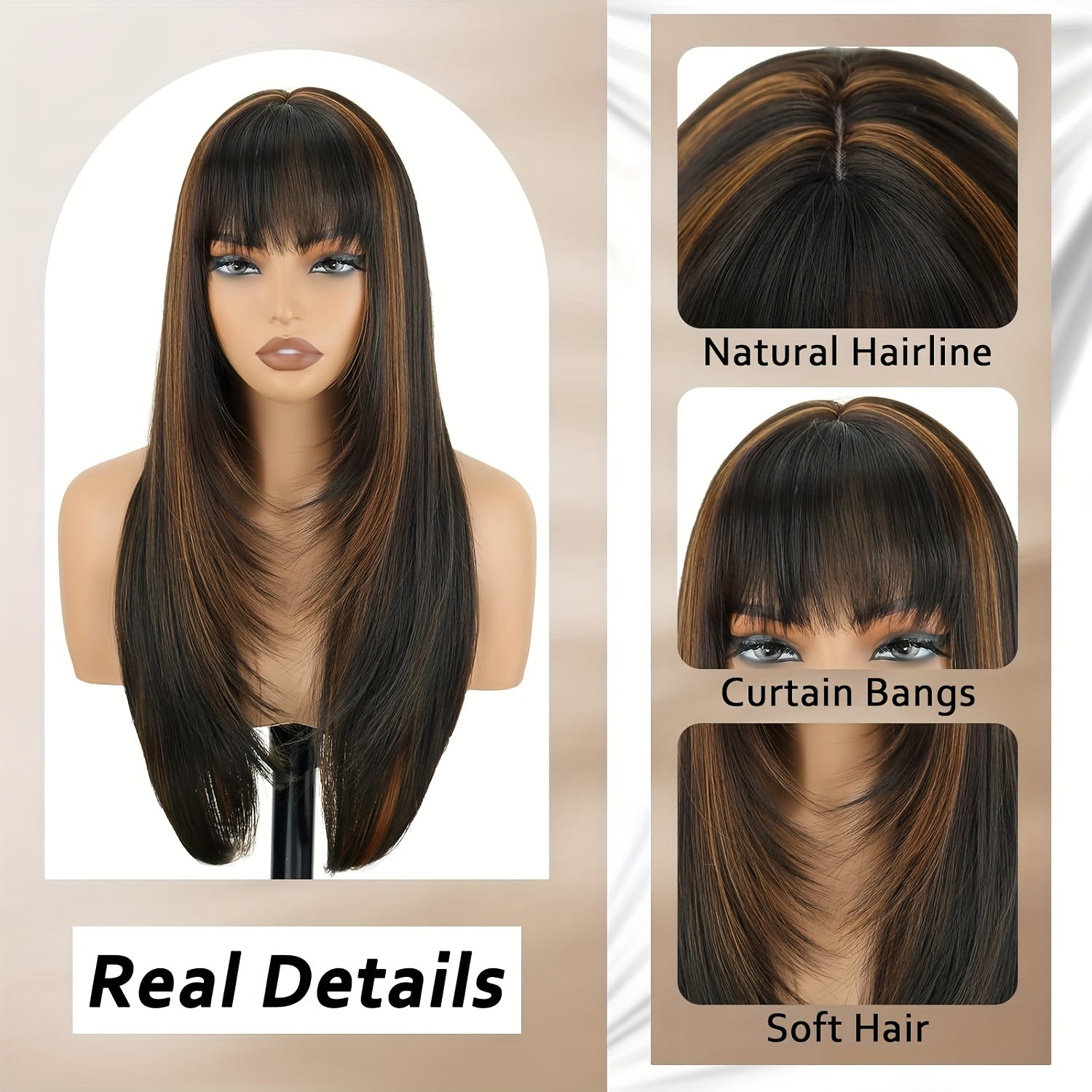 Glueless Black Wig CIVRIE 26\