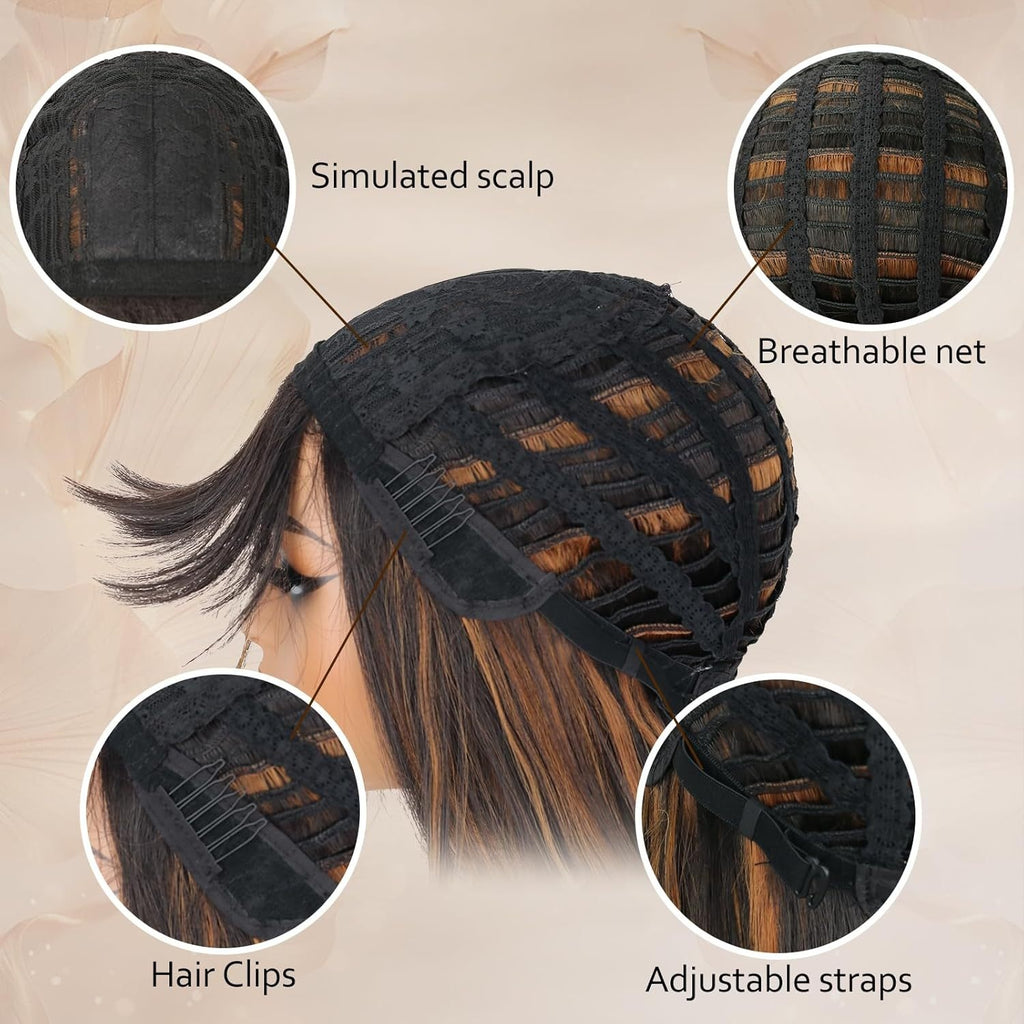 Glueless Black Wig CIVRIE 26\