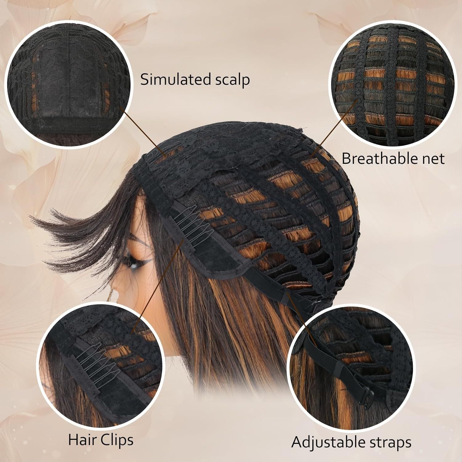 Glueless Black Wig CIVRIE 26\