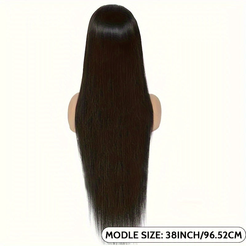 Glueless Wear and Go Wigs Human Hair Pre Plucked 200% Density Pre Cut Lace Free Part Glueless Wear and Go Wig HD Straight 4x4 wig human hair for Women Real No Glue Ready to Wear Wigs for Women