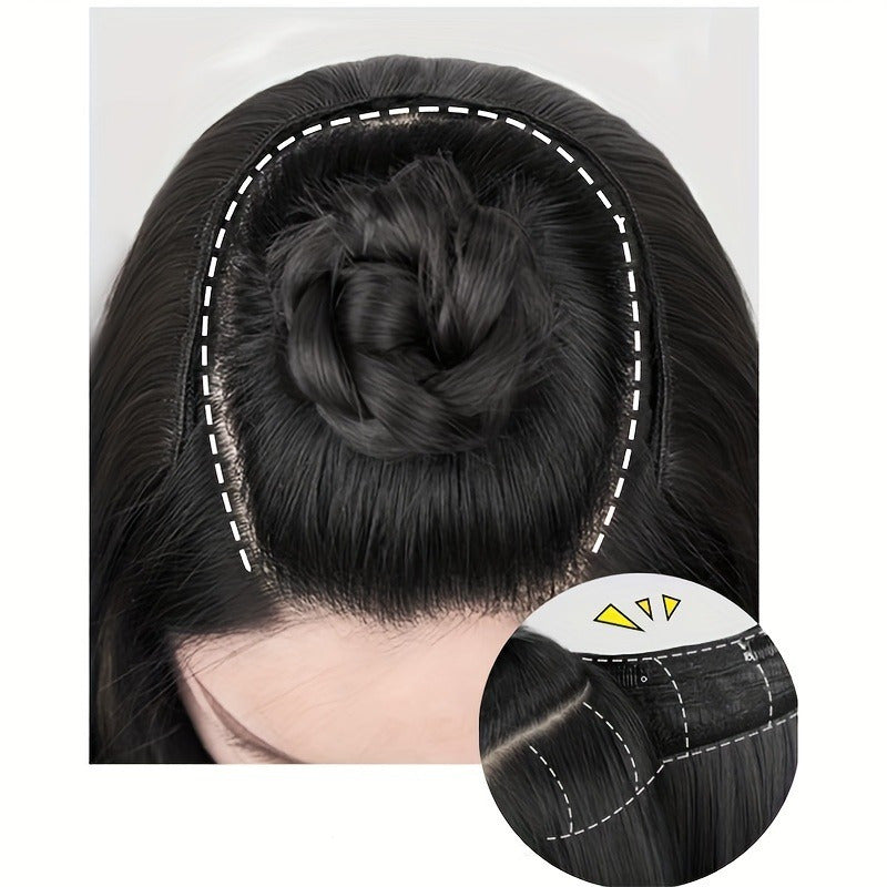 Seamless U-Part Clip-In Wig for Women - 18\