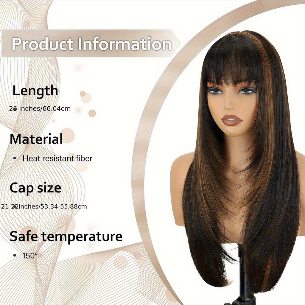 Glueless Black Wig CIVRIE 26\